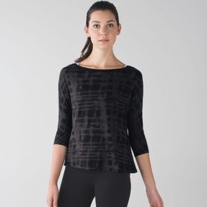 Lululemon Yoga Flow Long Sleeve Tee
